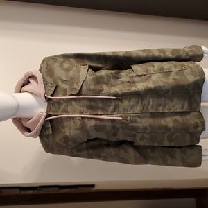Camo Jacket with Removable Hood